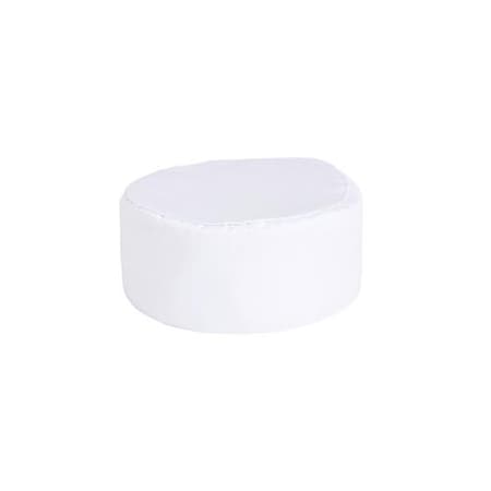 Kng White Pill Box Chef Hat 1168WHTE